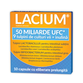 Lacium® 50 miliarde UFC*10 cps. 