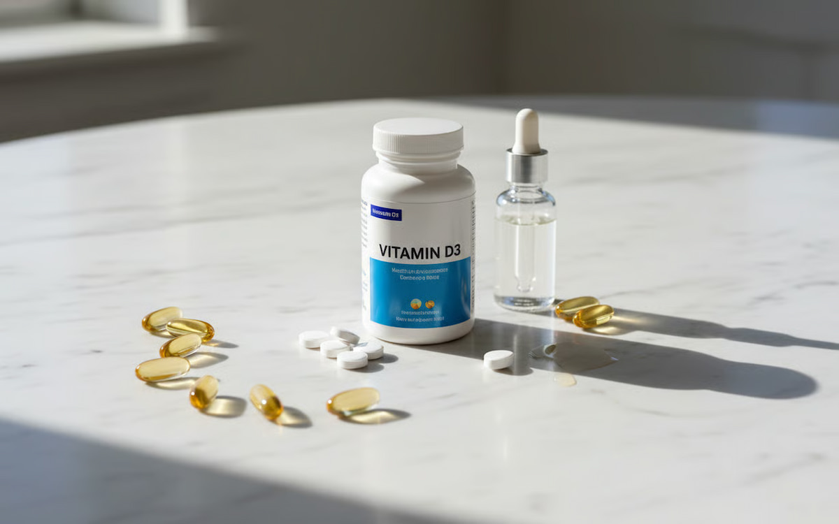 Suplimente alimentare cu vitamina D3