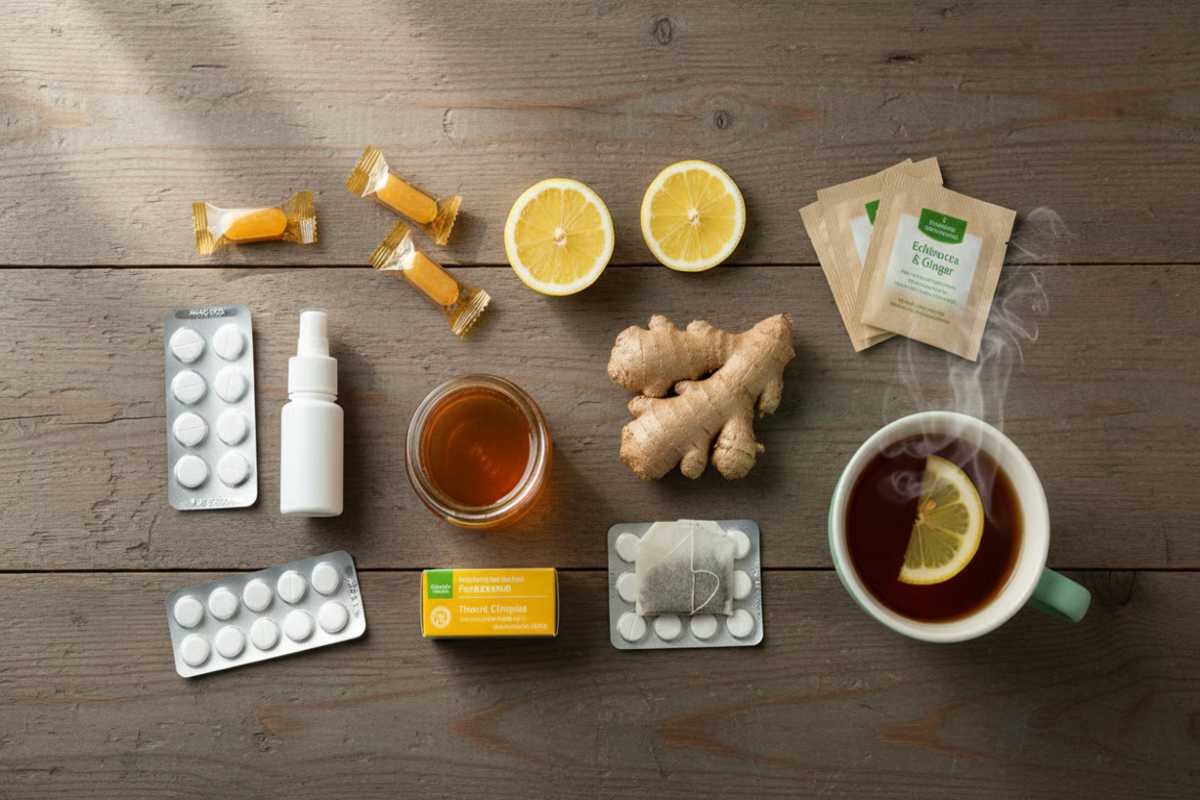 Tratament pentru raceala la adulti si optiuni naturale eficiente_Diverse optiuni de tratament pentru raceala la adulti, incluzand medicamente si remedii naturale
