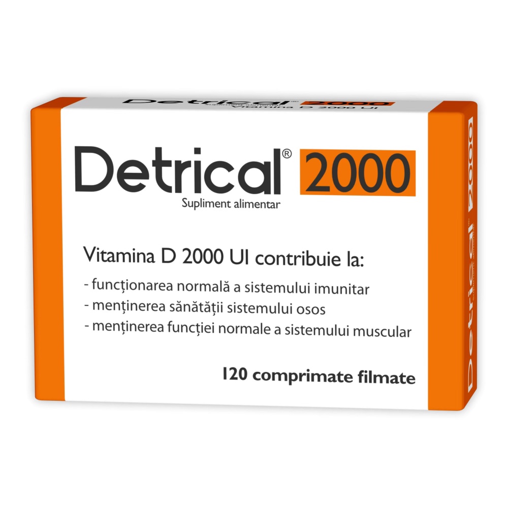 supliment cu vitamina D3 Detrical