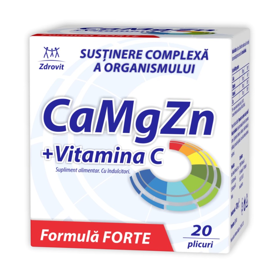 supliment alimentar sub forma de plicuri cu vitamine si minerale esentiale
