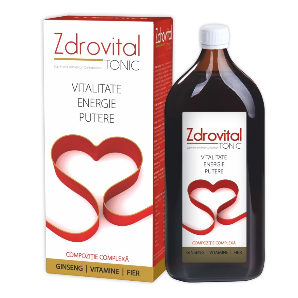 complex de vitamine si minerale sub forma de TONIC